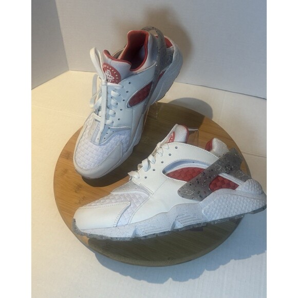 Nike Air Huarache Crater Premium Atomic Orange 2022 DR0449-100 New sz 10.5 - Picture 1 of 7